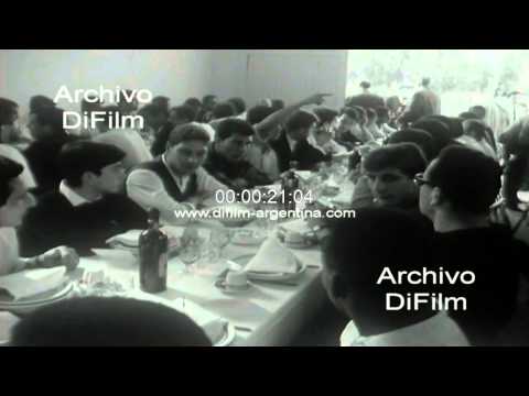 DiFilm - Asado en la Candela Santos Real Madrid Boca River 1965