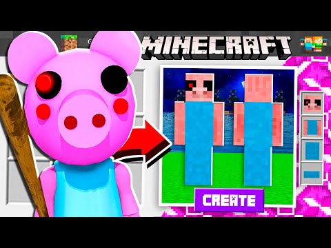 I Made PIGGY A Minecraft Account.. But It Was CURSED!