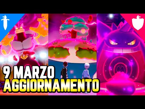 *EVENTO LIMITATO* Gigamax Snorlax, Gengar & Machamp - Raid UPDATE Pokemon Spada e Scudo