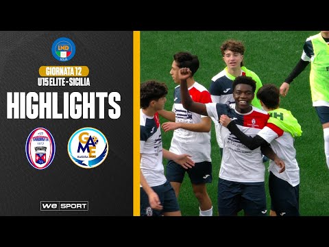 Torregrotta vs. Game Sport Ragusa (Under 15 Elite - Group B - Matchday 12)