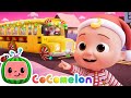Wheels On The Christmas Bus Song ️ CoComelon Nursery Rhymes Kids Songs