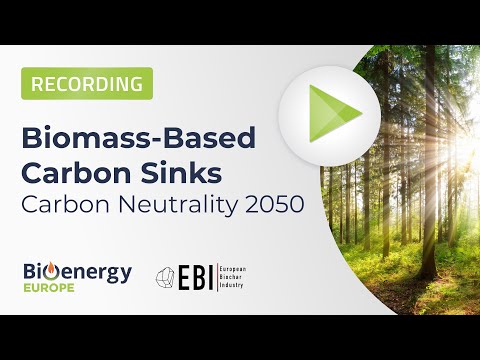 Webinar: Sumideros de carbón a base de biomasa. Neutralidad de carbono 2050.