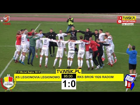 tv.nsk.pl [NA ŻYWO] KS Legionovia Legionowo - RKS Broń 1926 Radom 1:0 (0:0) 2021-10-02 g. 16:00