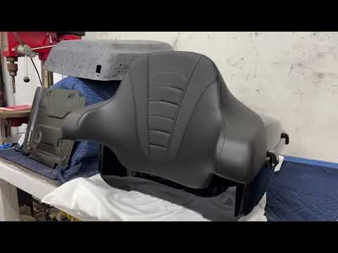 Install the TCMT King Trunk Backrest with @OffWeekGarage