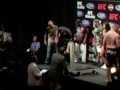 UFC 87 Brock Lesnar and Heath Herring Weigh in