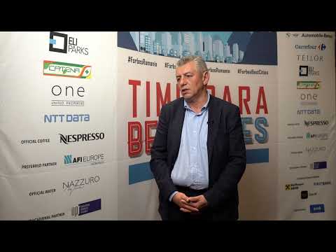 Sabin Totorean la Forbes Best Cities for Business Timișoara 2023