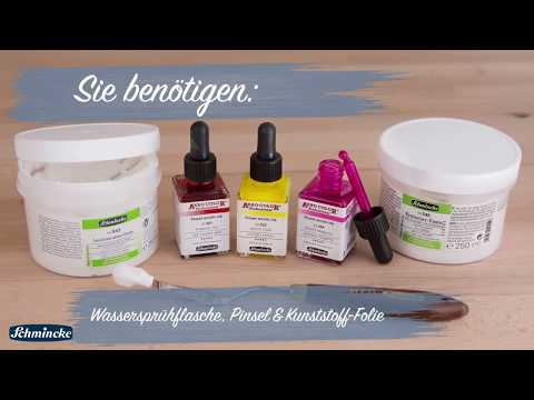 Schmincke Tutorial: Kreative Aquarell Technik mit AERO COLOR® Professional