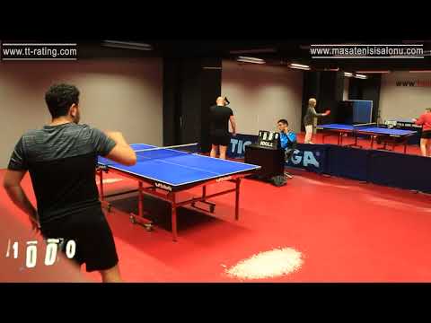 170.TT-Rating Turnuvası - Masa Tenisi - Table Tennis - Match