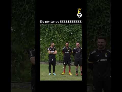 ELE NÃO ENTENDEU A DINÂMICA DO VÍDEO 🤣😂 #reversão #futebol #baraca #cocielo