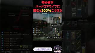 初心者がハードコアワイプに挑むと100％こうなる #shorts #tarkov #eft