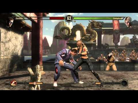 STB XBL Online MK9 Tournament (10/25/14) - DavS13 (Kabal/Johnny Cage) vs. Compbros (Sonya)