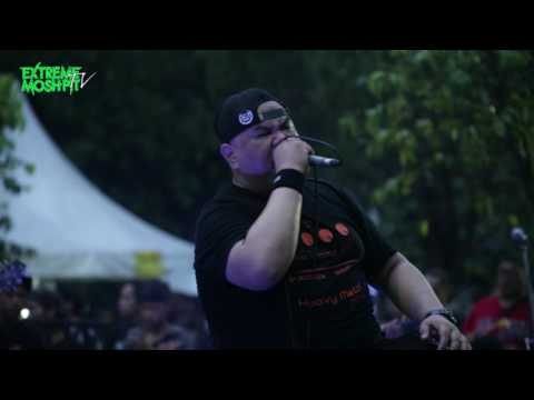 Extreme Moshpit Stage at Hammersonic 2016 - Paper Gangster