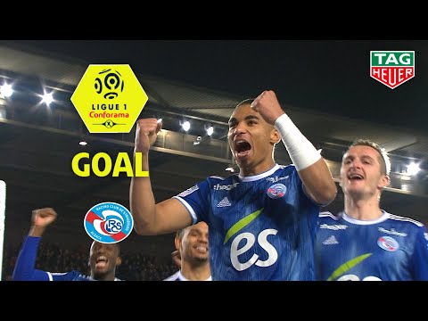 Goal Alexander DJIKU (50') / RC Strasbourg Alsace - Stade de Reims (3-0) (RCSA-REIMS) / 2019-20