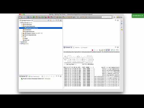 Spring Boot Quick Start 25   Using application properties