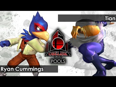 Melee: Ryan Cummings (Falco) V DC | Tian (Sheik) - Obelisk 67 Tournament SSBM