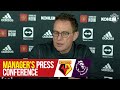 Manager's Press Conference | Manchester United v Watford | Ralf Rangnick | Premier League