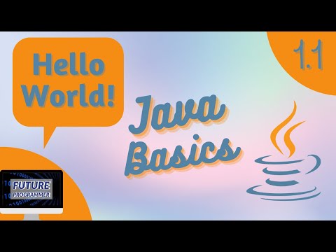 Hello World Basic Syntax Java Basics 1 1