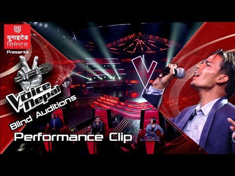 Sameer Saugat Neupane "Parkhai Ma" The Voice of Nepal Season 2 - 2019