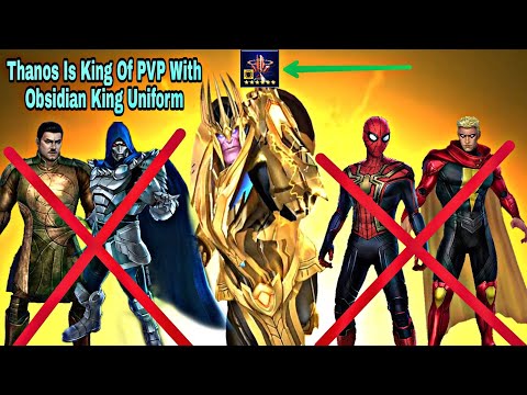 Thanos Is King Of PVP With Obsidian King Uniform - Marvel Future Fight