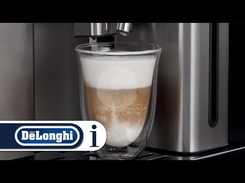 How to make a cappuccino with your De'Longhi PrimaDonna Exclusive ESAM 6900 coffee machine