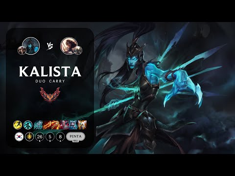 Kalista ADC vs Samira - KR Grandmaster Patch 13.17