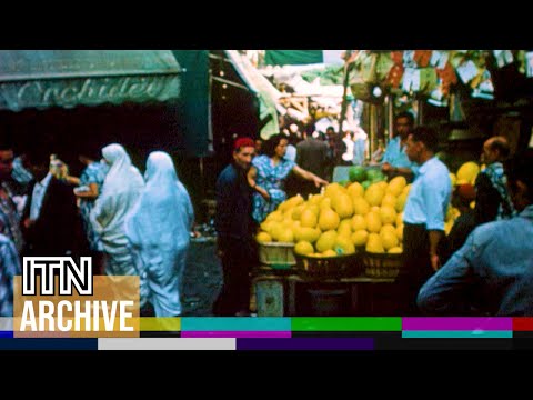 Stunning Colour Footage of Daily Life in Algiers, Algeria (1962) | Windows on the World