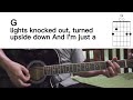 Floral And Fading Guitar Chords Pierce The Viel Easy Guitar Chords For Beginners
