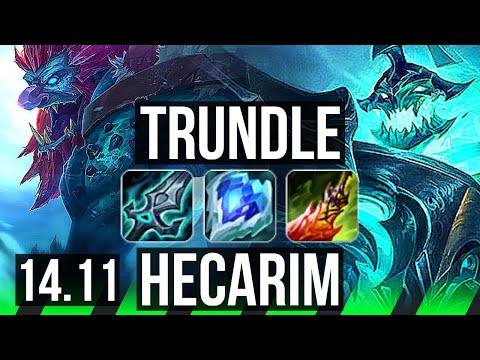 TRUNDLE vs HECARIM (JGL) | 9/1/14, Legendary | NA Grandmaster | 14.11