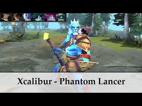 Xcalibur  - Phantom Lancer | Dota 2 gameplay | pro