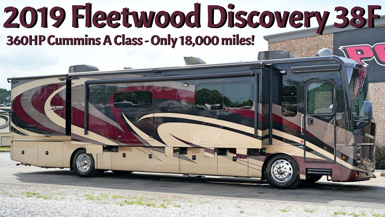 A photo of this 2019 Fleetwood DISCOVERY 38F