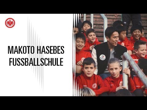 Makoto Hasebes Fußballschule in Frankfurt