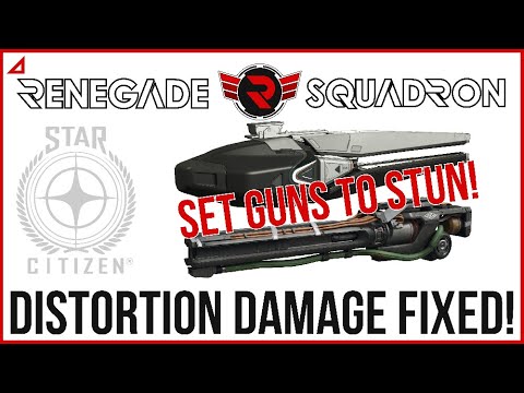 Set Guns to Stun, Distortion Damage Works!