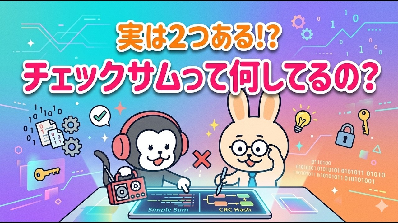 チェックサムって何してるの？【ネトラジ#51】