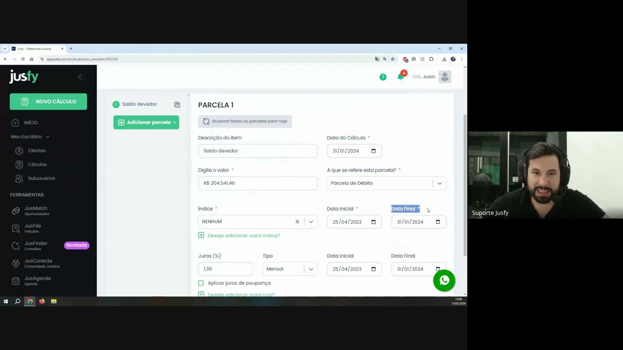 Treinamento Jusfy - Aprenda a utilizar todas ferramentas da plataforma!
