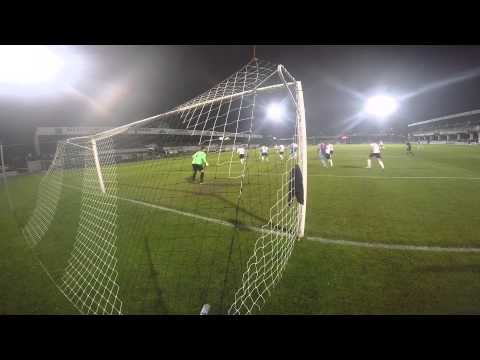 GoPro Goal! Westfields take the lead against Hereford FC with a Jay Sauntson Volley