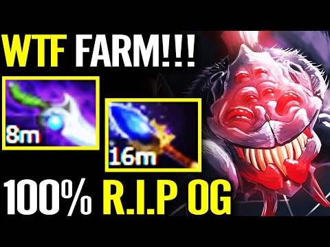 OMG 8 Min Difussal 16 Min Aghanim! VIKIN.BOOM BroodMother FAST FARM 100% RIP OG | Dota 2 Beyond Epic