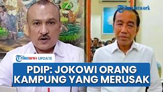 PDIP Sindir Jokowi yang Balas Pernyataan JK: Kurang Lengkap! Seharusnya 'Orang Kampung yang Merusak'