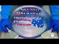 ASMR M M Ice Cream Rolls Red White Blue Im Backkkkkk