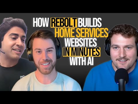 How Rebolt Builds Home Services Websites in Minutes With AI: Workbench interview thumbnail