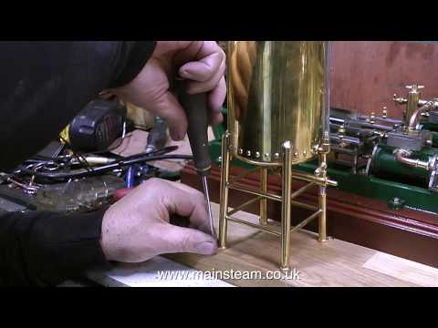 ASSEMBLING A HIGH QUALITY MODEL STEAM PLANT - PART #12