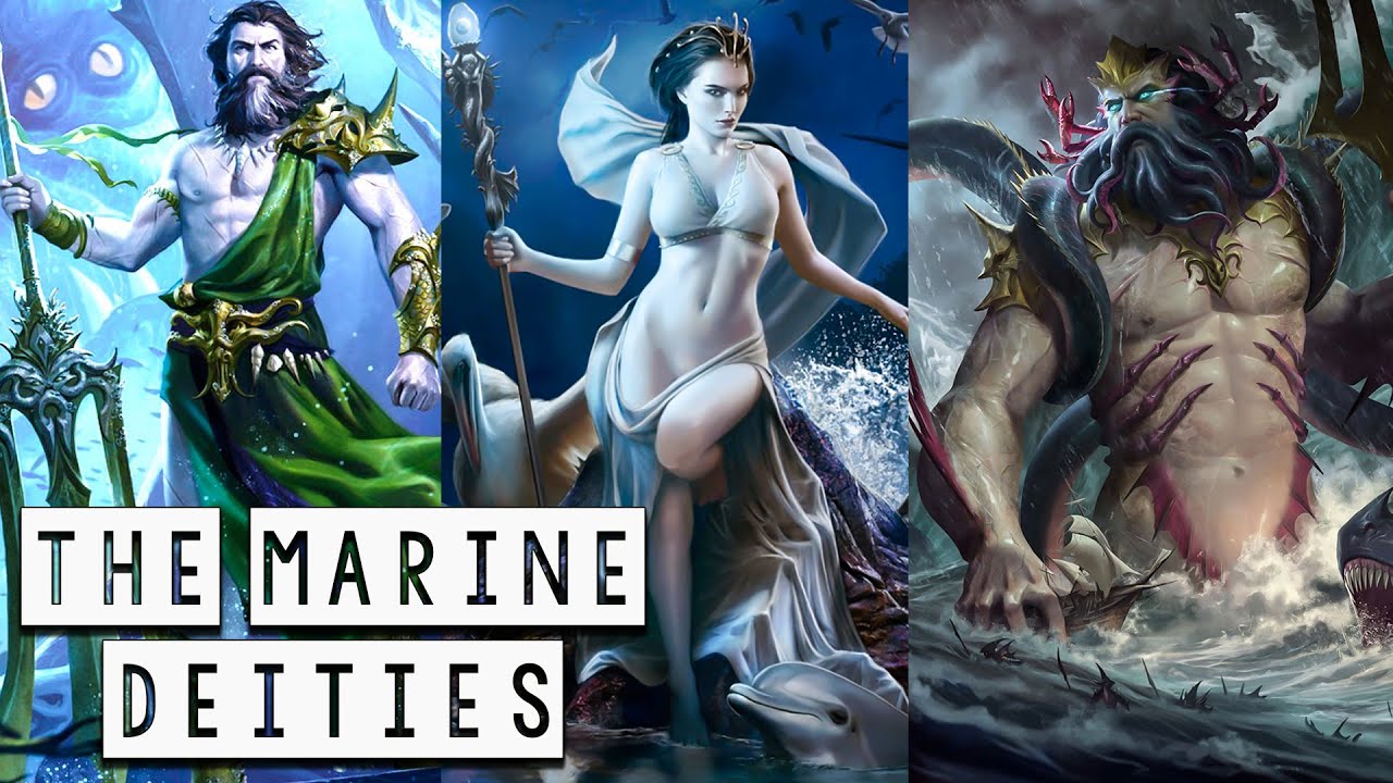 Top 10 Marine Deities of Greek Mythology - Mythological Curiosities - See U in History