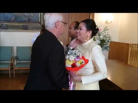 Svatba Sňatek Wedding Marriage  งานจดทะเบียนสมรส 08 09 2018 Prague Praha Czech republic เคนี่ Khamte
