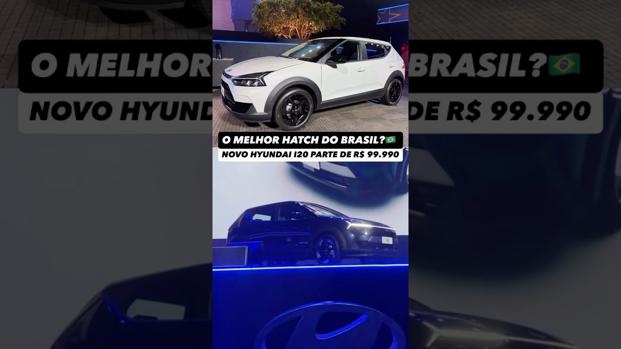 O MELHOR HATCH DO BRASIL? 🇧🇷 NOVO HYUNDAI I20 PARTE DE R$ 99.990
