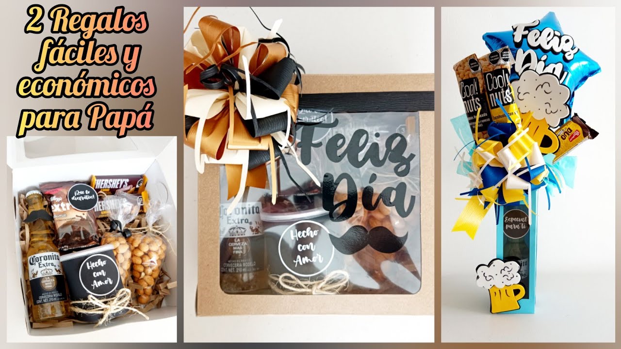2 Regalos para Papá fáciles y económicos * 2 Regalos económicos para hombres * Regalos con cerveza