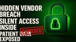 3.8 Million Patient Records Exposed: The Vendor Breach Hiding in Plain Sight