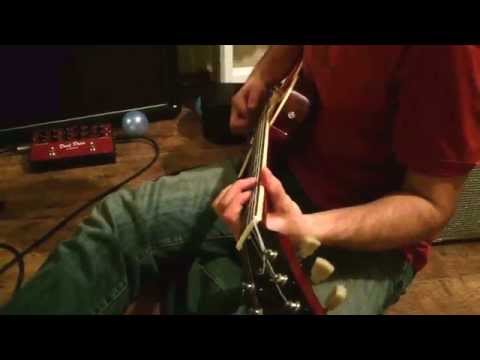 Tokai ls100q into Baldringer dual drive