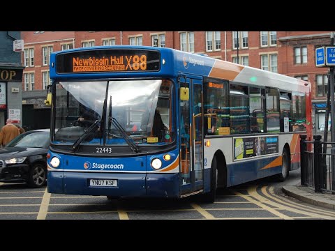 Brilliant Kickdown: Stagecoach North East 22443 (YN07KSF) MAN 18.240/ALX300