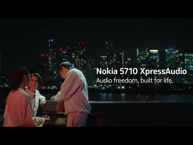 Nokia 5710 XpressAudio 48MB 128MB 2.4" 4G Dual SIM con Auriculares Inalámbricos S30 Plus Negro video