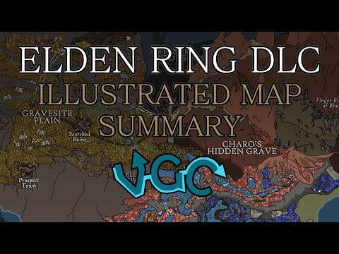 SHADOW OF THE ERDTREE Illustrated Map Walkthrough