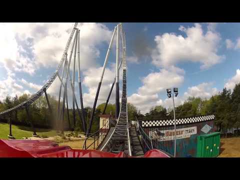 Thorpe Park - Stealth front seat on ride POV 1080p wide angle